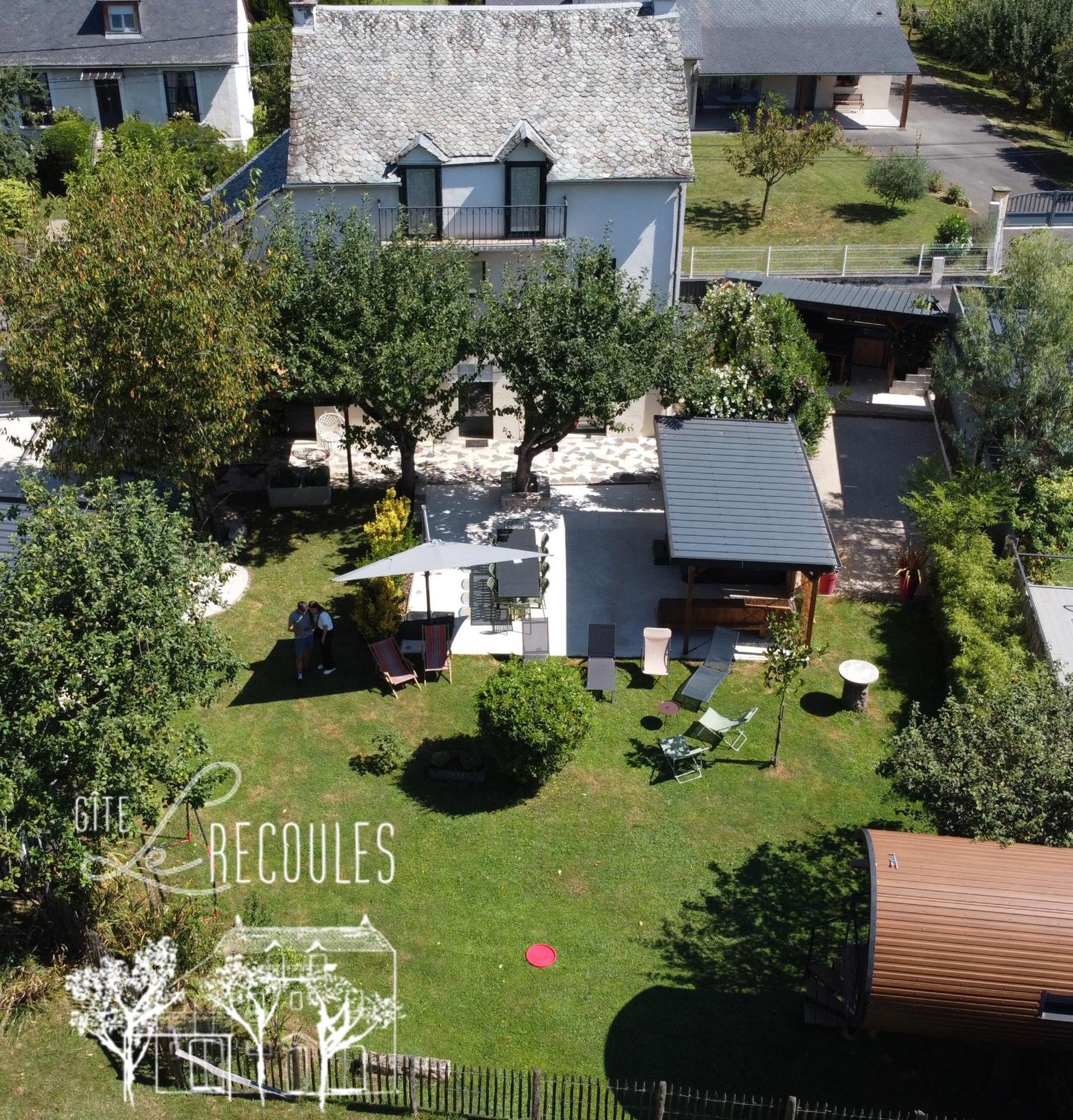 Gite Le Recoules Vila Espalion Exterior foto
